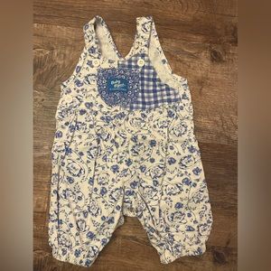 Vintage Oshkosh patterned overalls